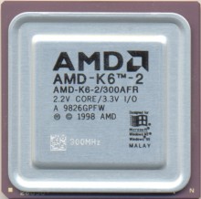 AMD K6-2/300AFR 'Black print'