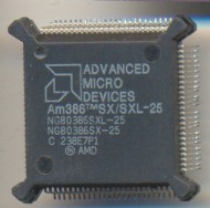 AMD Am386SX/SXL-25