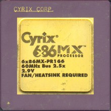 Cyrix 6x86MX PR166