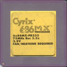Cyrix 6x86MX PR233