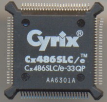 Cyrix Cx486SLC/e-33QP