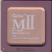 Cyrix MII-300GP 'Pinktop'