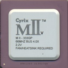 Cyrix MII-333GP 'Greytop'