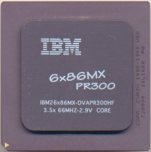 IBM 6x86MX PR233 DVAPR300HF blacktop