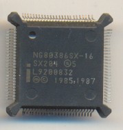 Intel NG80386SX-16 SX204
