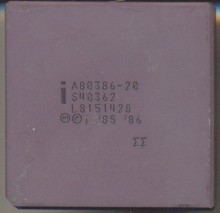 Intel A80386-20