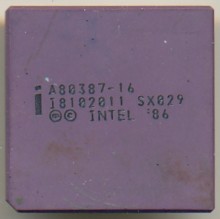 Intel A80387-16