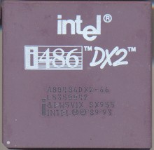 Intel A80486DX2-66 SX955