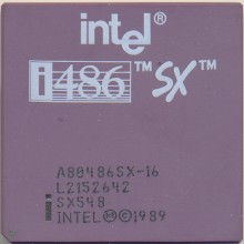 Intel A80486SX-16 SX548