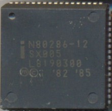 Intel N80286-12 SX005 Intel N80286-12 SX005