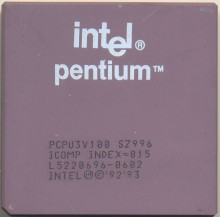 Intel PCPU3V100 SZ996