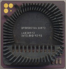 Intel BP80502166 SU072 'Remarked overdrive package'