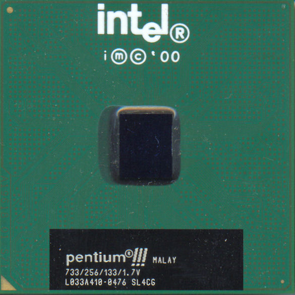 Intel Pentium III 733/256/133/1.7V SL4CG