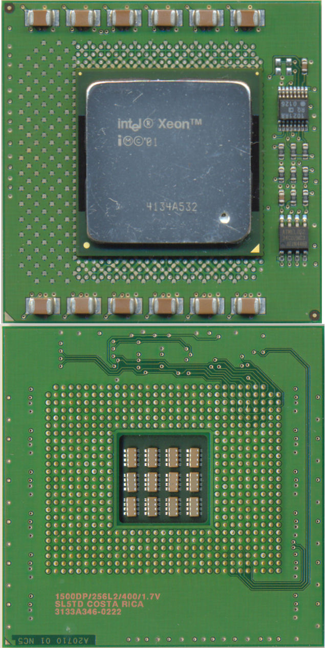 Intel P4 Xeon 1500DP/256L2/400/1.7V SL5TD