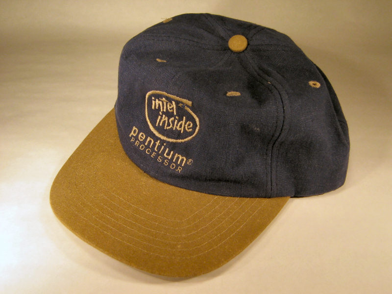 Cap Intel Inside Pentium Processor