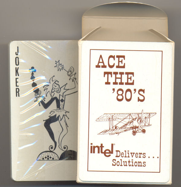 Intel playing cards (unopened)