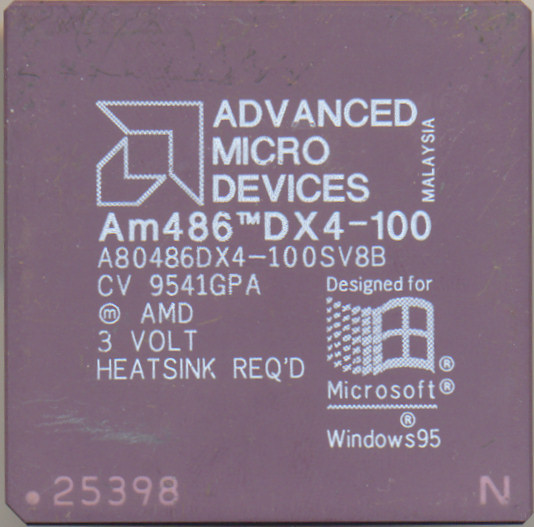 AMD A80486DX4-100SV8B