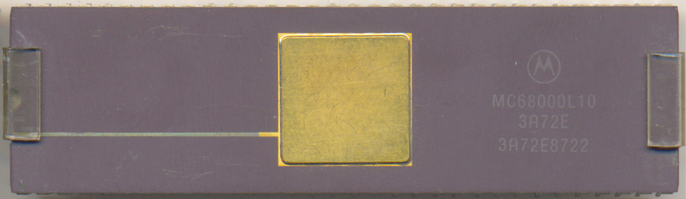 Motorola MC68000L10 'White print