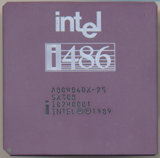 Intel A80486DX-25 SX308