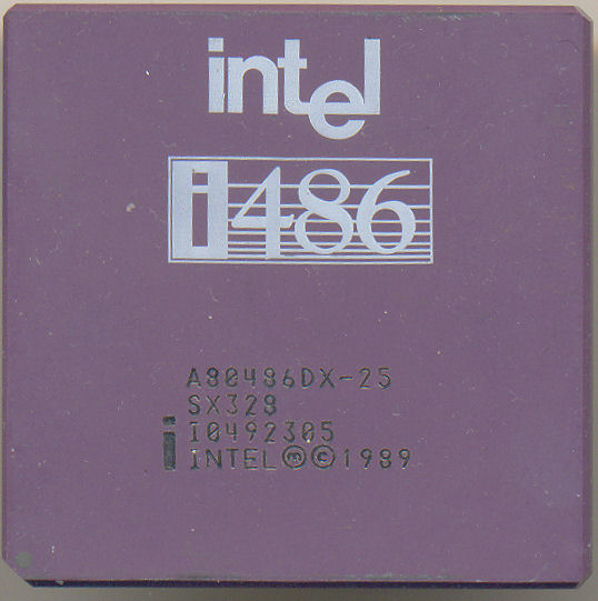 Intel A80486DX-25 SX328
