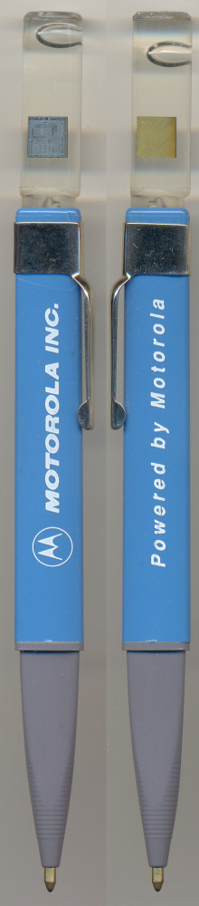 Motorola Pen with 68000 chip "Powered by Motorola"