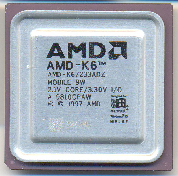 AMD AMD-K6/233ADZ MOBILE 9W