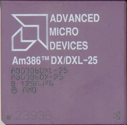 A80386DXL-25 / A80386DX-25