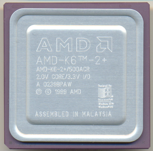 AMD AMD-K6-2+/500ACR