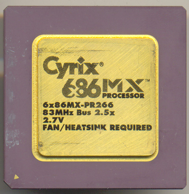 Cyrix 6x86MX-PR266