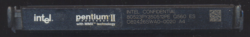 Intel Pentium II 80523PY350512PE Q560 ES