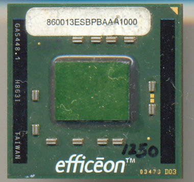 Transmeta Efficeon TM860013 ES