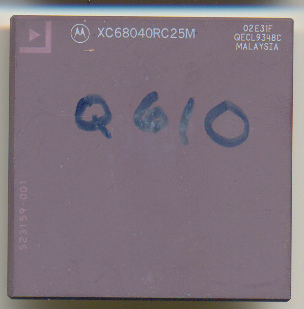 Motorola XC68040RC25M