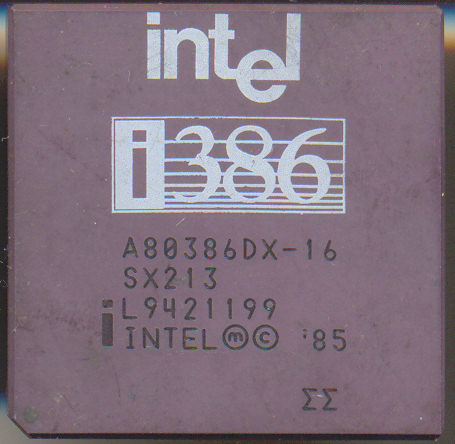 Intel A80386DX-16 SX213