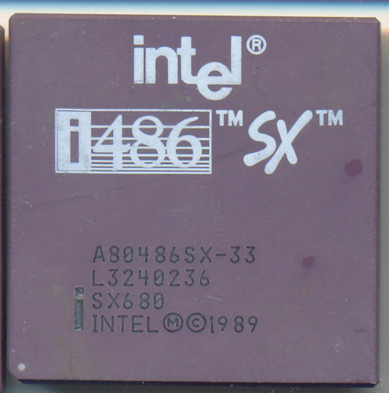 Intel A80486SX-33 SX680