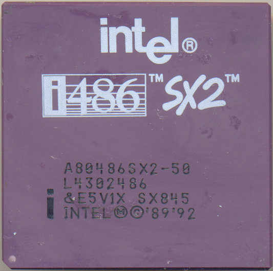 Intel A80486SX2-50 SX845