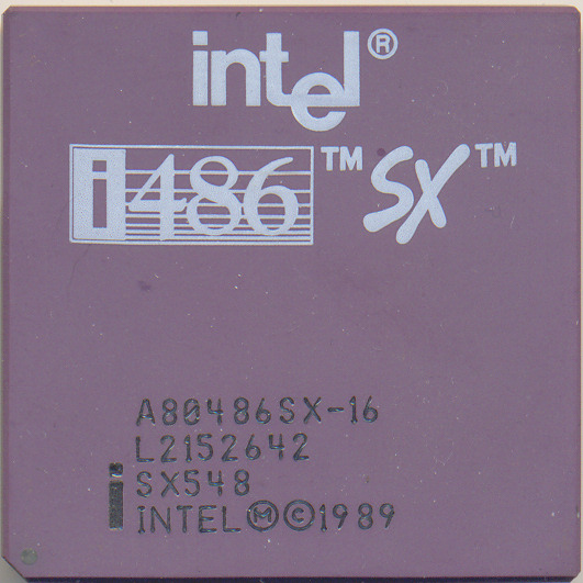 Intel A80486SX-16 SX548