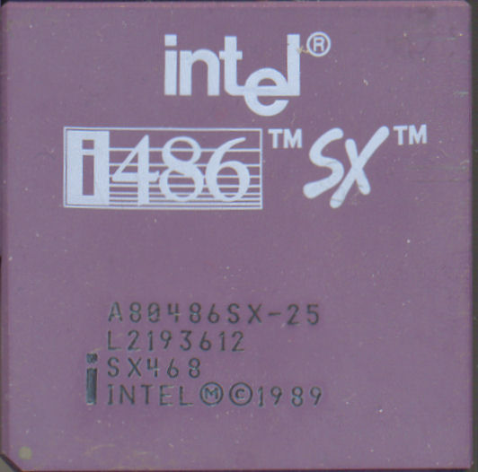 Intel A80486SX-25 SX468