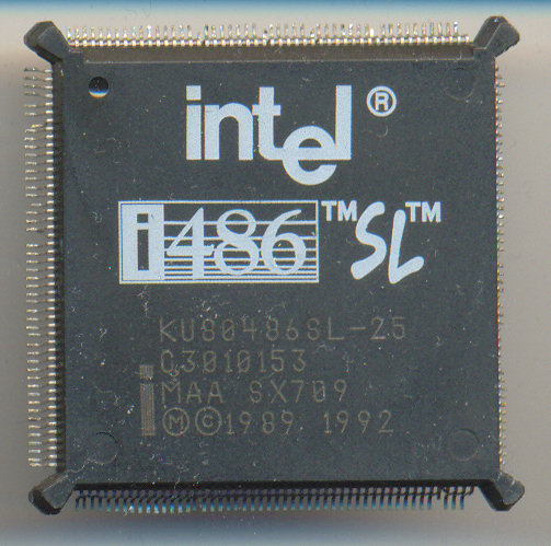 Intel KU80486SL-25 SX709