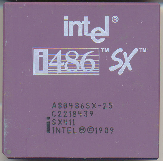 Intel A80486SX-25 SX411