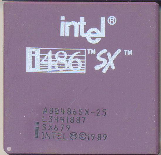 Intel A80486SX-25 SX679