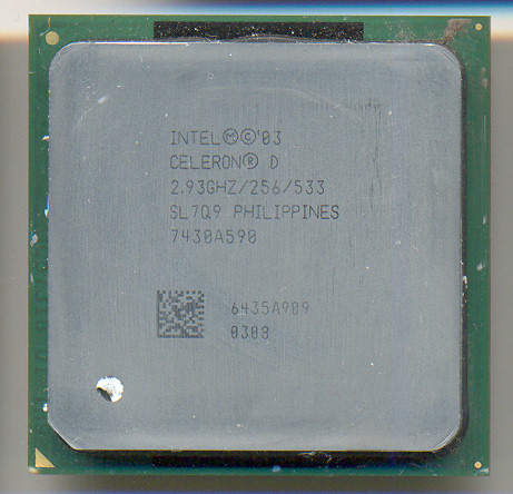 Intel Celeron D 2.93GHZ/256/533 SL7Q9