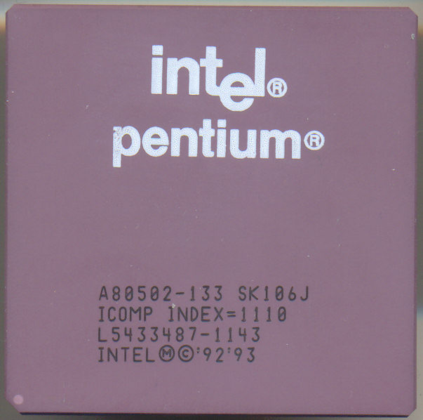 Intel A80502-133 SK106J