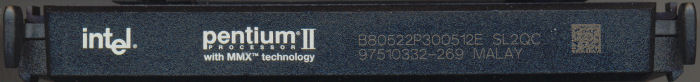 Intel PII B80522P300512E SL2QC