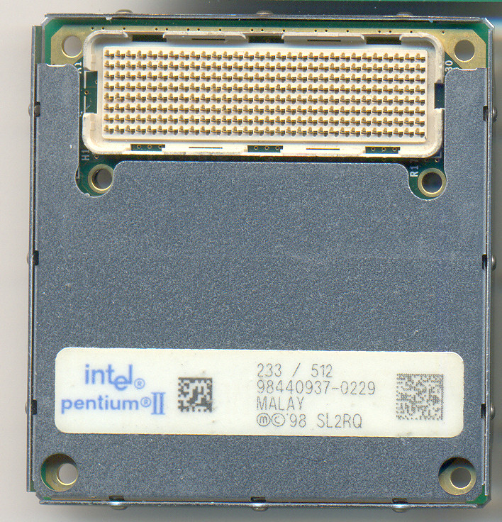 Intel Pentium II Mobile 233/512 SL2RQ
