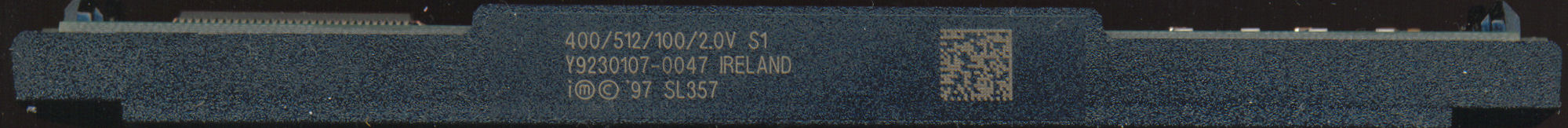 Intel PII 400/512/100/2.0V SL357 IRELAND