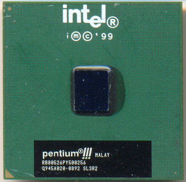 Intel Pentium III RB80526PY500256 SL3R2