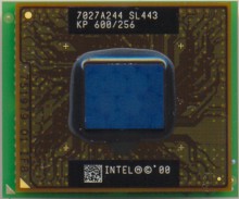 Intel Mobile PIII KP 600/256 SL443 Intel Mobile PIII KP 600/256 SL443