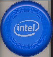 Intel frisbee new logo
