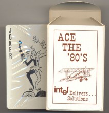 Intel playing cards (unopened)
