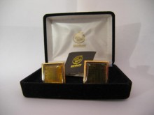 Intel cuff-links with chips